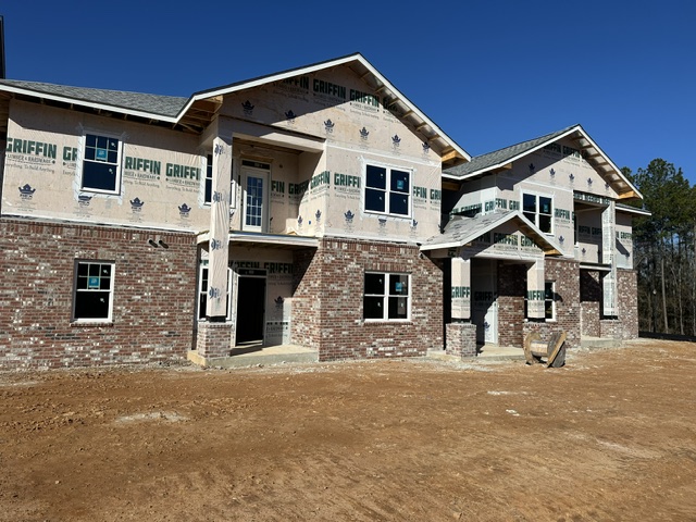 Custom residential brick exterior