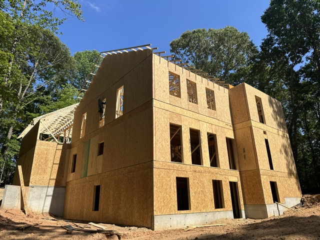 Completed frame structure