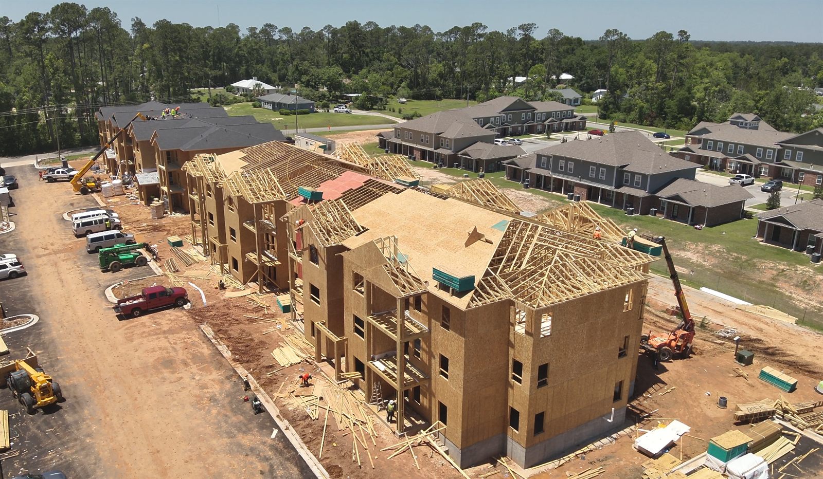Douglas development during framing