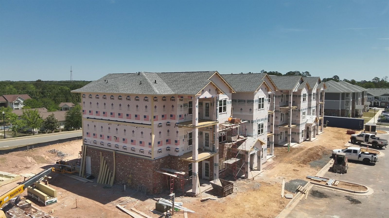 West Pine build, front elevation