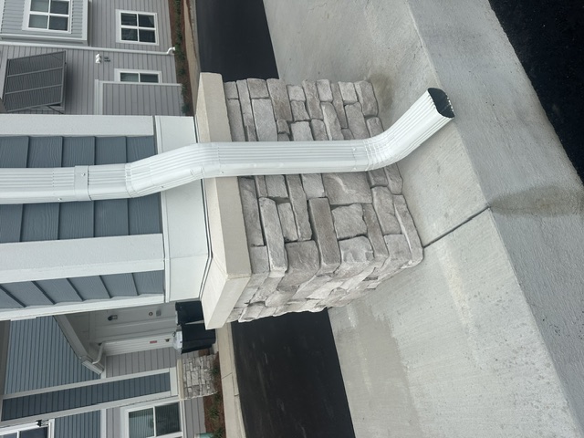 Stone pillar masonry work